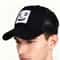 Smiley Embroidered Mesh Visor Outdoor Baseball Cap Breathable Sun Protection Cap 3