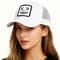 Smiley Embroidered Mesh Visor Outdoor Baseball Cap Breathable Sun Protection Cap 5