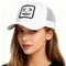 Smiley Embroidered Mesh Visor Outdoor Baseball Cap Breathable Sun Protection Cap 5