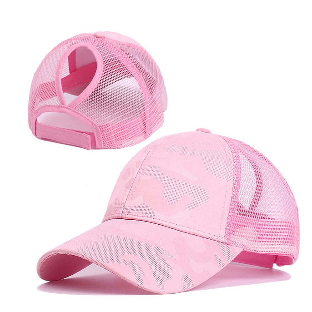 Summer Breathable High Ponytail Hat Mesh Baseball Cap Quick Dry Adjustable Sun Sports Cap For Women 6