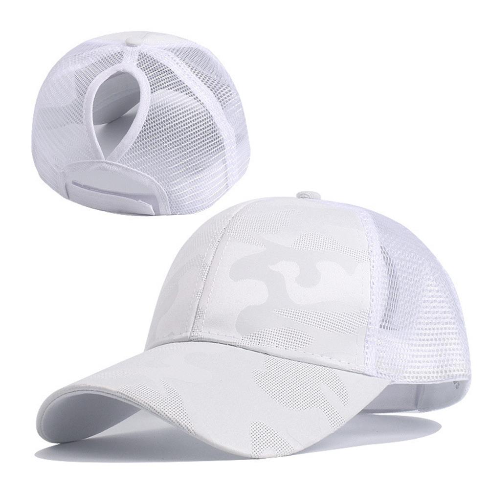 Summer Breathable High Ponytail Hat Mesh Baseball Cap Quick Dry Adjustable Sun Sports Cap For Women 8
