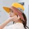 Womens Wide Brim Bucket Hat With Ponytail Hole Quick Dry Outdoor Sun Protection Hat 7