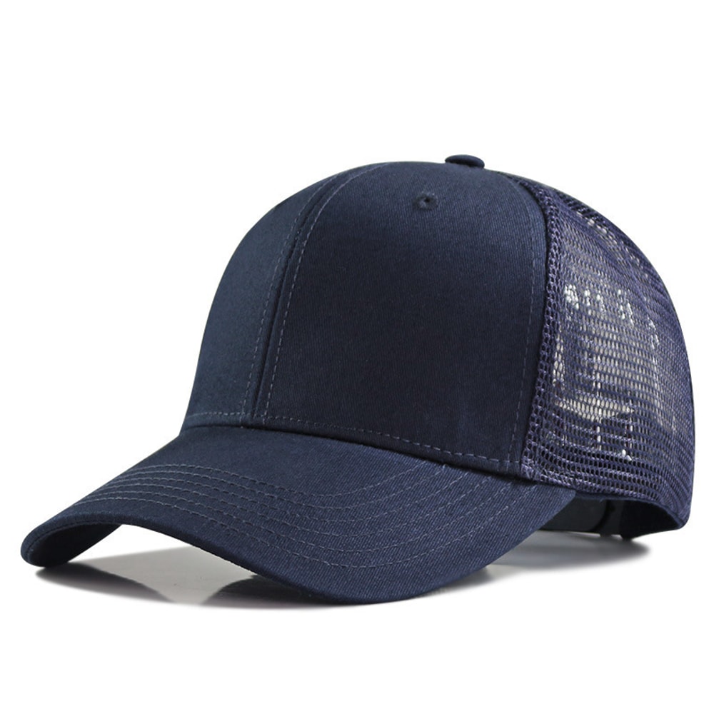 Premium Large Fit Breathable Large Size Baseball Hats Adjustable Plus Size Sport Caps For Men 4