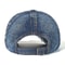 Vintage Washed Cotton Baseball Cap Unisex Adjustable Denim Dad Hat 0