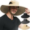 Premium Unisex Wide Brim Sun Hat Breathable UV Protection Fishing Outdoor Bucket Cap 0