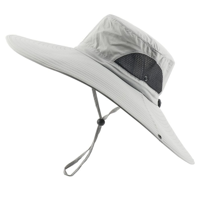 Premium Unisex Wide Brim Sun Hat Breathable UV Protection Fishing Outdoor Bucket Cap 8