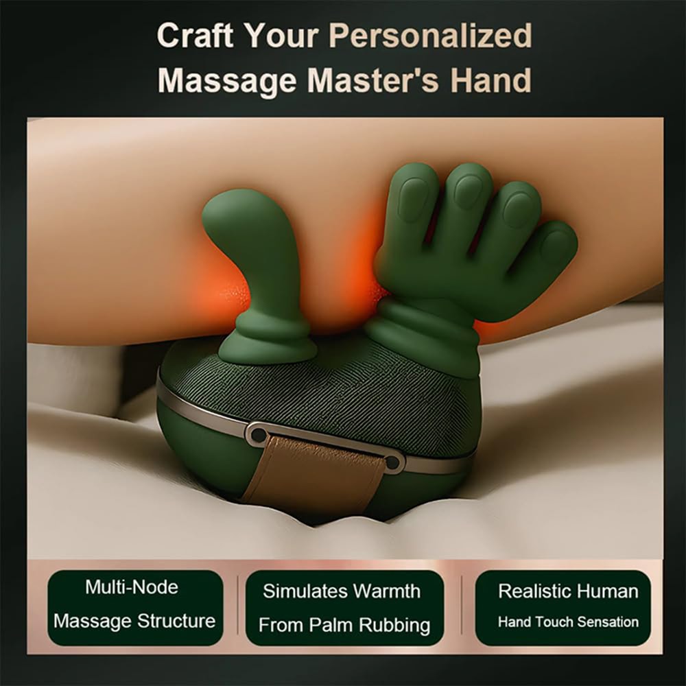 Ultimate Neck & Shoulder Deep Kneading Massager Shawl with Heat Therapy
