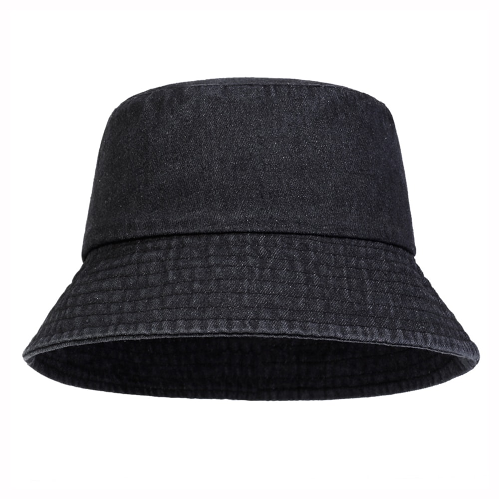 Premium Unisex Cotton Sun Bucket Hat Breathable Outdoor Sunshade Fisherman Cap 2