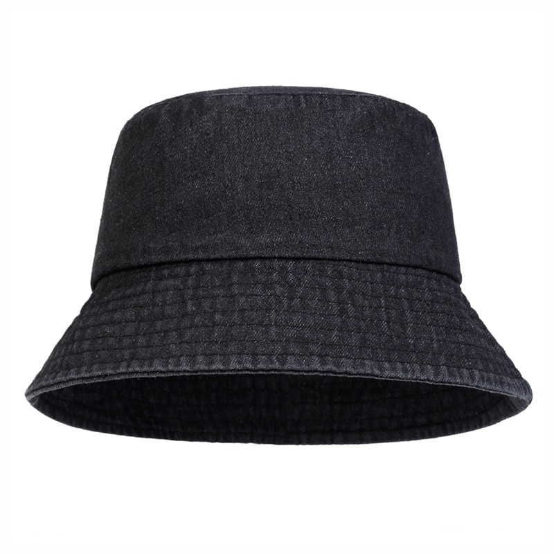 Premium Unisex Cotton Sun Bucket Hat Breathable Outdoor Sunshade Fisherman Cap 2