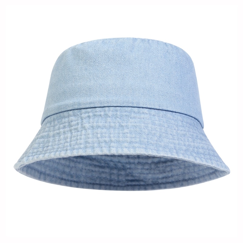 Premium Unisex Cotton Sun Bucket Hat Breathable Outdoor Sunshade Fisherman Cap 3