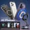 Universal Magnetic Car Phone Mount & Vacuum Suction Phone Holder with Adjustment