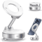 Universal Magnetic Car Phone Mount & Vacuum Suction Phone Holder with Adjustment