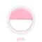 LED Clip On Selfie Ring Light with USB Recharge Rechargeable Phone Video Light