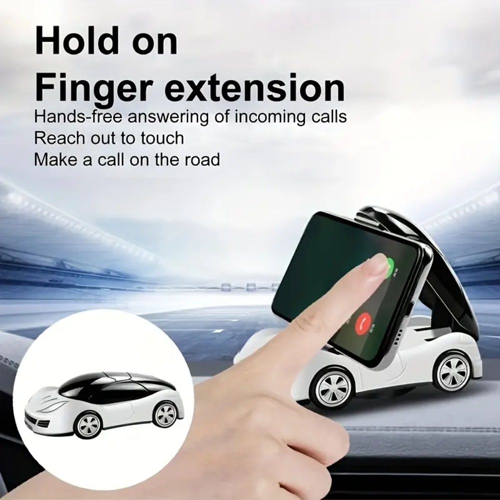 Premium Universal Car Phone Holder Rotation Dashboard Phone Mount for Safe Hands Free Driving