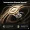 Premium Active Noise Cancelling Wireless Headphones with Immersive Sound & Wireless Charging for Gym & Running