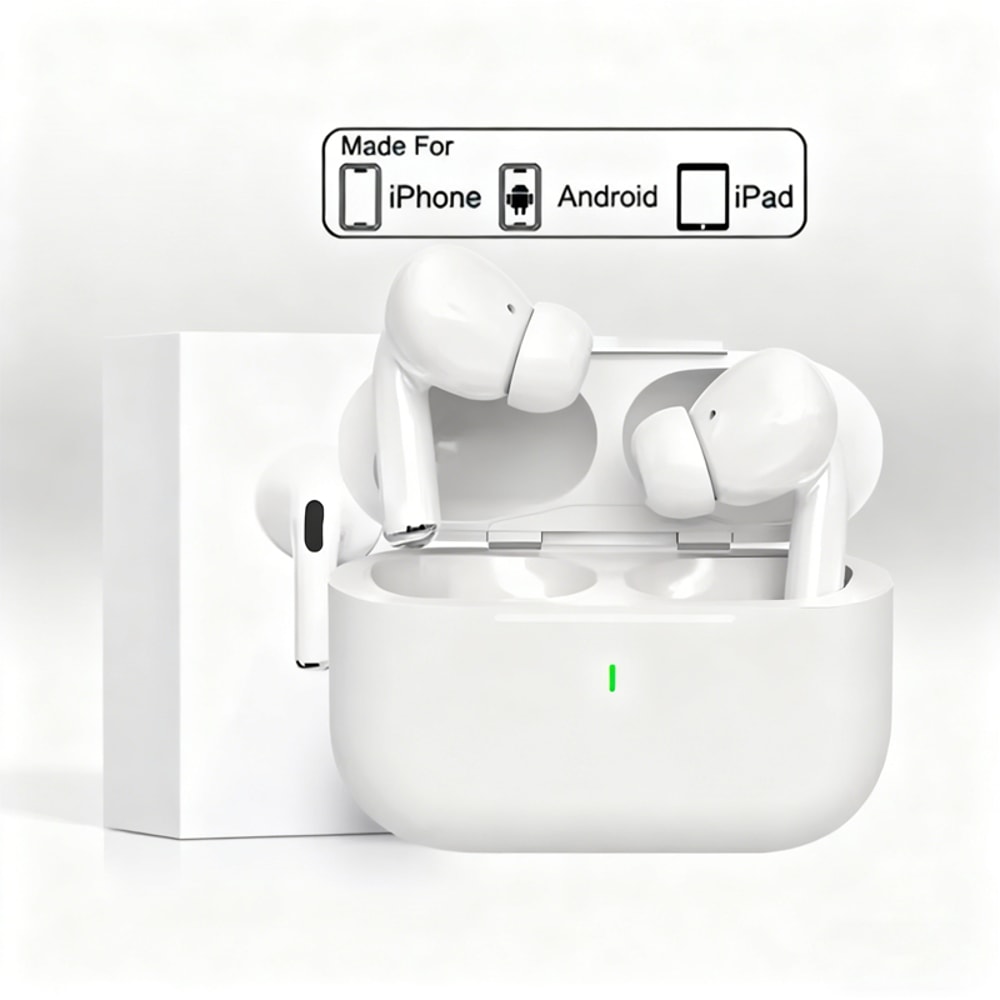 Premium Active Noise Cancelling Wireless Headphones with Immersive Sound & Wireless Charging for Gym & Running