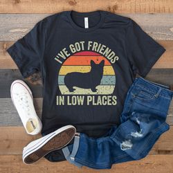 corgi shirt, funny gift for corgi lover, retro vintage corgi, corgi mom, pembroke welsh corgi, corgi dog tee, ive got f