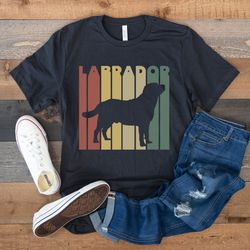 labrador shirt, gift for labrador lover, dog owner shirt, lab mom shirt, labrador retriever, labrador dad, lab silhouett