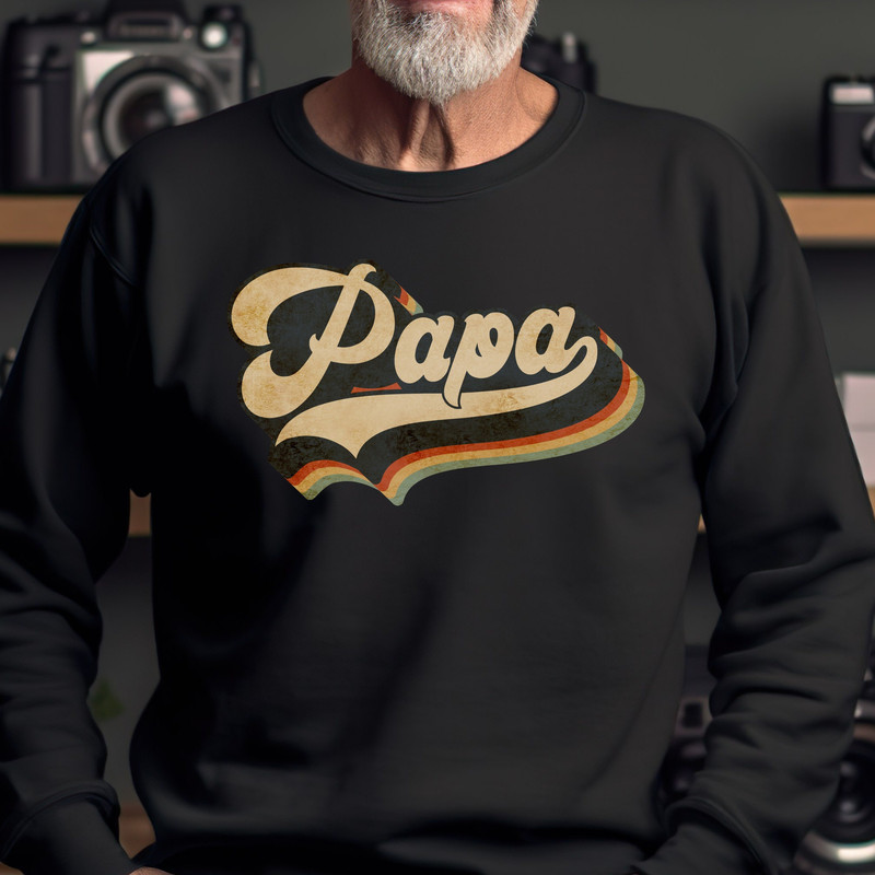 Papa Sweatshirt, Dad Sweatshirt, Grandpa Sweatshirt, Papa Gifts, Papa Crewneck, Papa Shirt, Papa Christmas Gift, Grandpa Birthday Gift.jpg