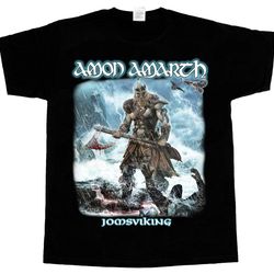amon amarth jomsviking death metal children of bodom amorphis short long sleeve black t-shirt