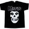 misfits skull horror punk death metal new black short long  sleeve t-shirt.jpg