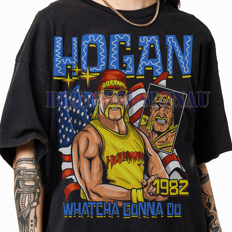 Hulk Hogan Vintage 90s Graphic TShirt, Hulk Hogan Sweatshirt, American Professional Wrestler Graphic Tees For Women and Man Unisex T-Shirt 1.jpg