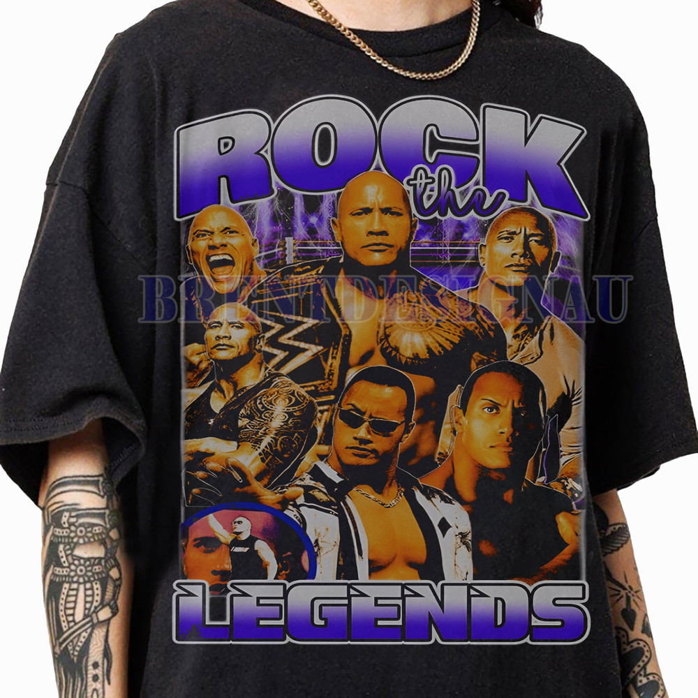 Limited Dwayne Johnson Vintage 90s Graphic T-Shirt, Dwayne Johnson Sweatshirt, The Rock Graphic Tees Gift For Women and Man Unisex T-Shirt 1.jpg