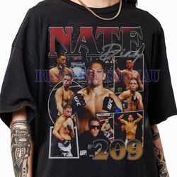 limited nate diaz vintage 90s graphic tshirt, nate diaz youth t-shirt, american mixed martial artist tees unisex t-shirt
