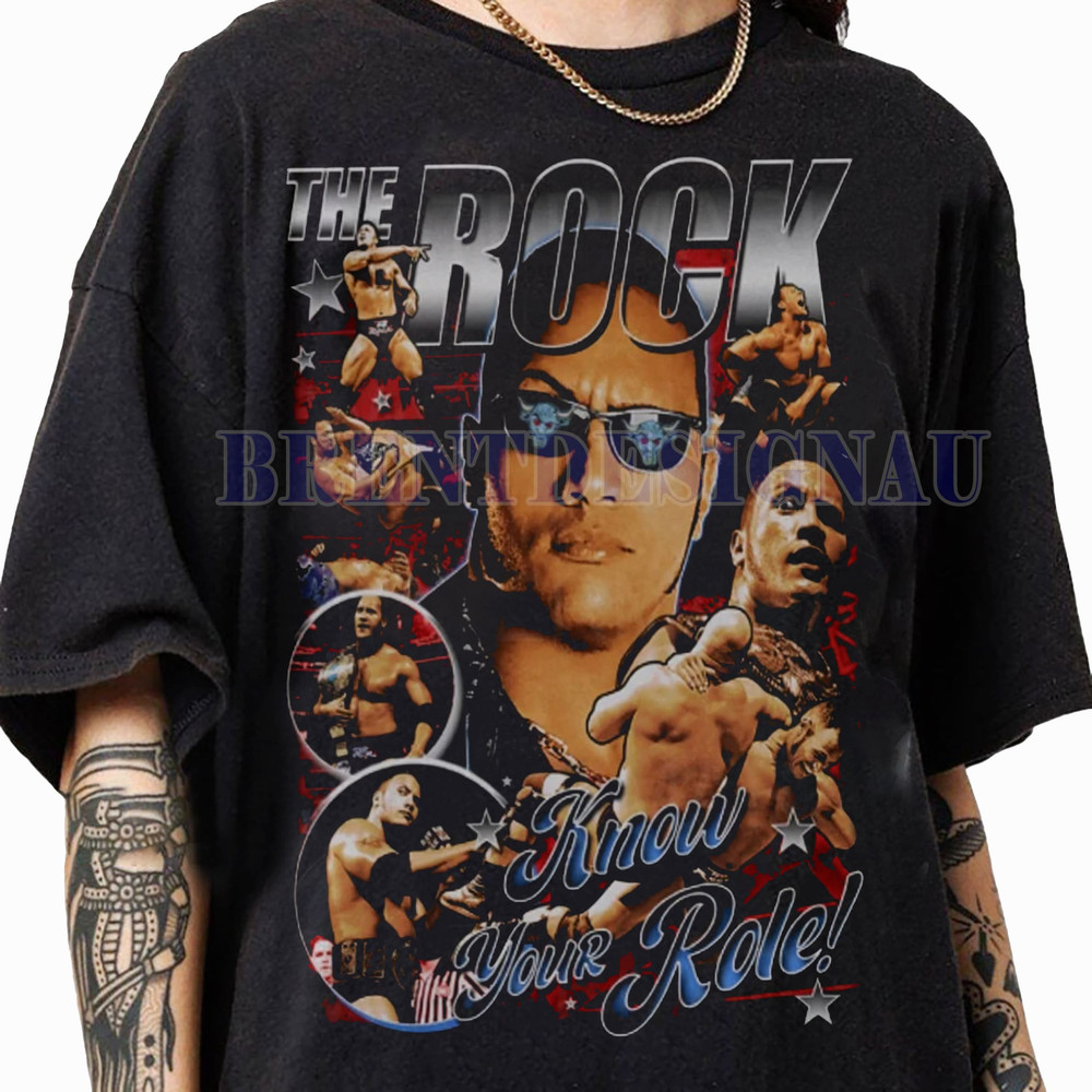 Limited The Rock Vintage 90s Graphic T-Shirt, Dwayne Johnson Sweatshirt, The Rock Graphic Tees Gift For Women and Man Unisex T-Shirt.jpg