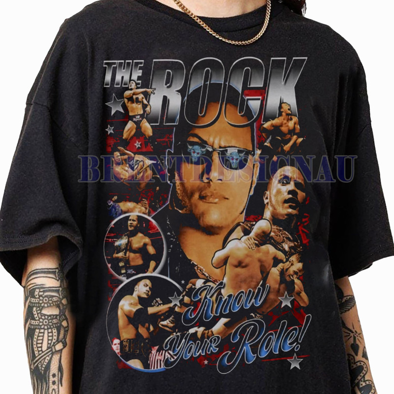 Limited The Rock Vintage 90s Graphic T-Shirt, Dwayne Johnson Sweatshirt, The Rock Graphic Tees Gift For Women and Man Unisex T-Shirt.jpg