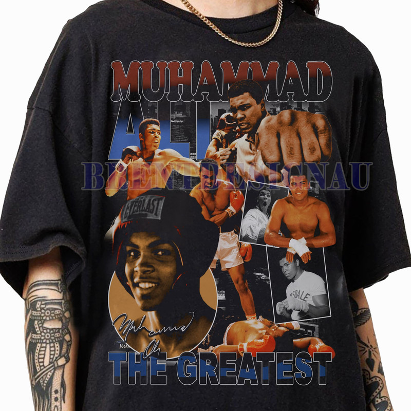 Muhammad Ali Vintage 90s Graphic TShirt, Muhammad Ali Sweatshirt, American Professional Boxer Tees For Women and Man Unisex Young T-Shirt 1.jpg