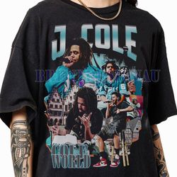 retro j cole rapper vintage 90s graphic t-shirt, j cole rap hip hop sweatshirt, j cole classic retro tees unisex t-shirt