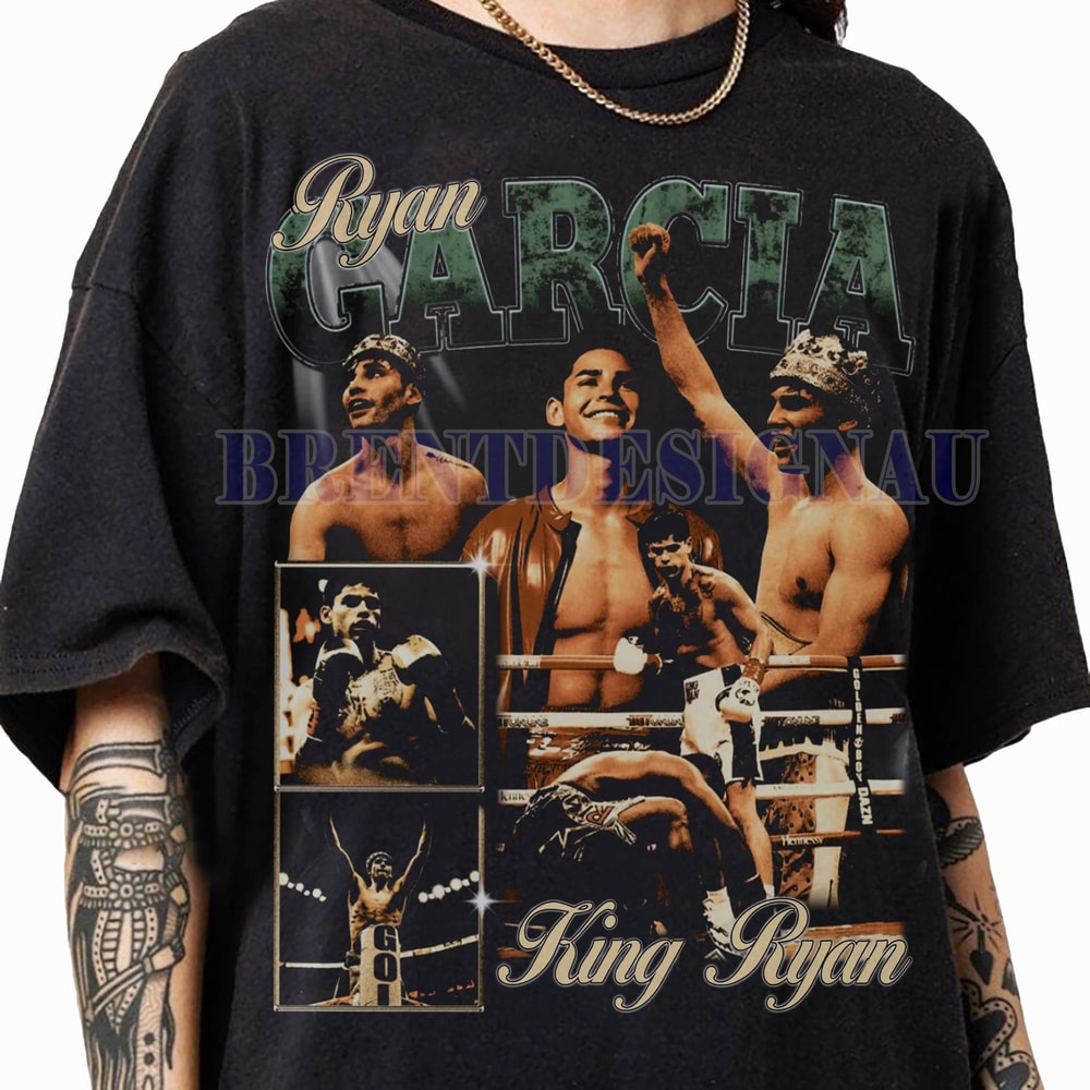 Ryan Garcia Vintage 90s Graphic TShirt, Ryan Garcia Youth T-Shirt, American Professional Boxer Tees For Women and Man Unisex Young T-Shirt.jpg
