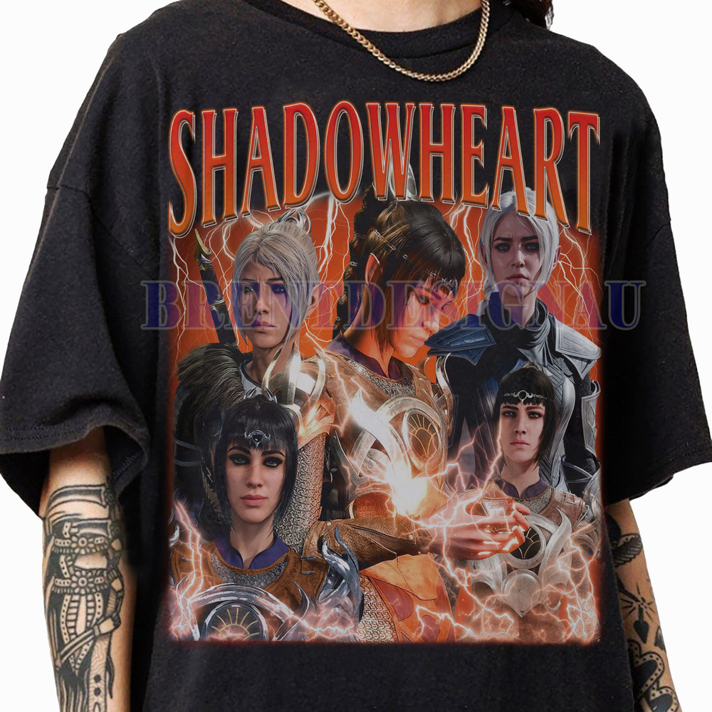 Shadowheart Baldurs Gate 3 Vintage 90s Graphic T-Shirt, Shadowheart Baldurs Sweatshirt, Shadowheart Gift For Women and Man Unisex T-Shirt.jpg