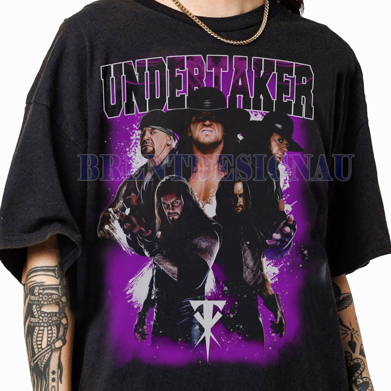 The Undertaker Vintage 90s Graphic T-Shirt, The Undertaker Sweatshirt, The Undertaker Graphic Tees Gift For Women and Man Unisex T-Shirt.jpg