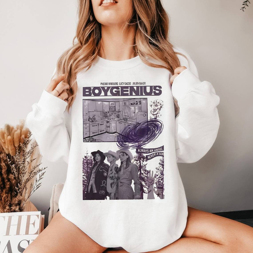 Boygenius Tour 2023 Sweatshirt, Boygenius Merch, Boygenius Band Hooodie, vintage band shirt, Music Shirt.jpg