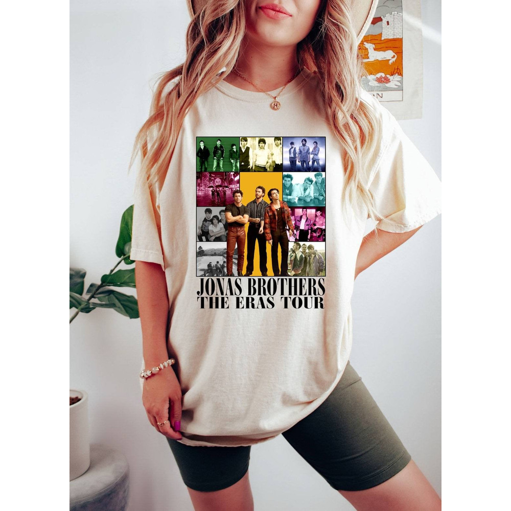 Jonas Brothers Five Albums One Night Shirt, Jonas Brothers Gift For Fan, Jonas Brothers Outfit, Jonas Brothers Albums Tee, JB Hoodie.jpg