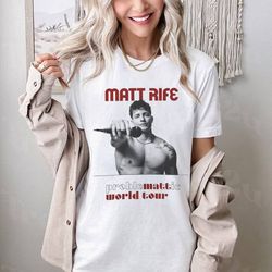 matt rife world tour shirt, matt rife problematic world tour sweatshirt, problematic matt rife fan hoodie, unisex tee