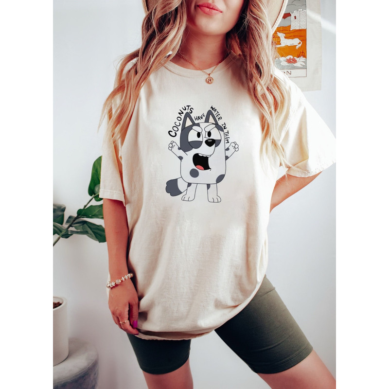 Muffin Coconuts Have Water In Them T-shirt, Bluey Muffin Unisex Shirt, Bluey Family Shirt, Heeler Family Shirt, Bluey Trip Shirt.jpg