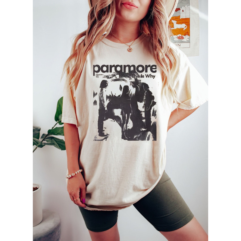 Paramore music T- Shirt, Rock Band Shirt, Paramore Album Shirt, Paramore Tour 2023 Shirt, Gift For Fan, Rock Lover Shirt.jpg