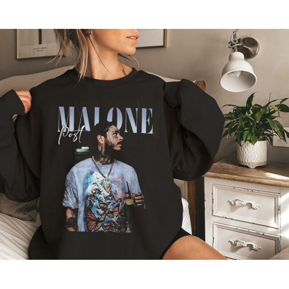 Post Malone Concert Sweatshirt, Posty Unisex Graphic Shirt, Bootleg Posty Graphic Tee, Posty Concert Shirt, Malone Shirt.jpg