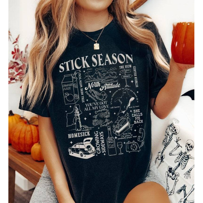 Stick Season Tour 2023 Shirt, Folk Pop Concert Unisex Shirt, Music Lover Sweatshirt, Hoodie, Gift For Fan.jpg