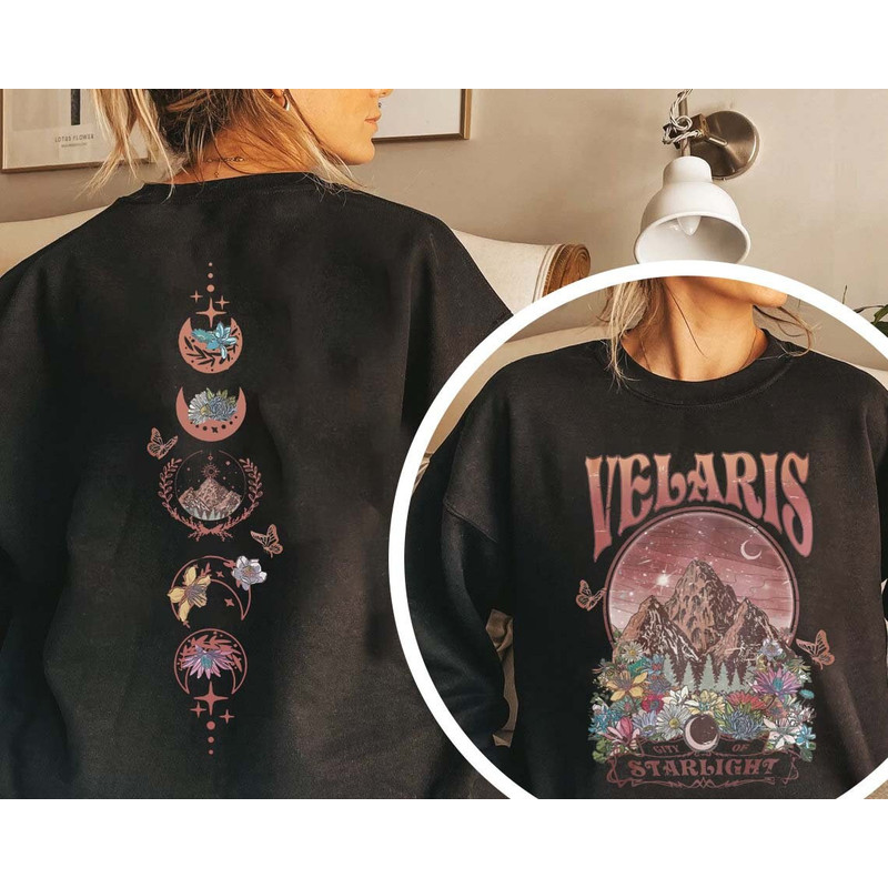 Velaris City Of Starlight ACOTAR Double Sided Sweatshirt, The Night Court Tee, Court of Dreams, Rhysand, Cassian, Sarah J Maas, Booklover.jpg