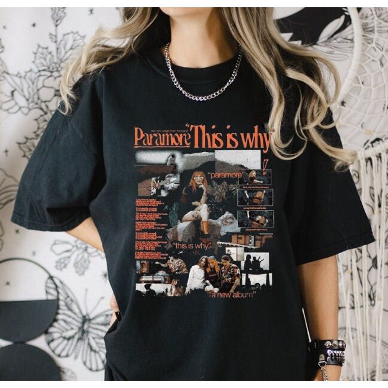 Vintage This is Why Shirt, Paramore Unisex Fan Shirt, Paramore Tour 2023 Shirt, Rock Band Shirt, Hayley Williams Shirt.jpg