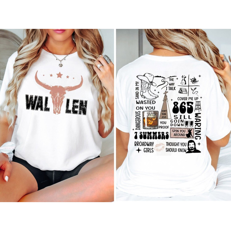 Wallen Western Shirt, Retro Wallen Western Sweatshirt, Vintage Wallen Tee, Cowboy Girl Shirt.jpg
