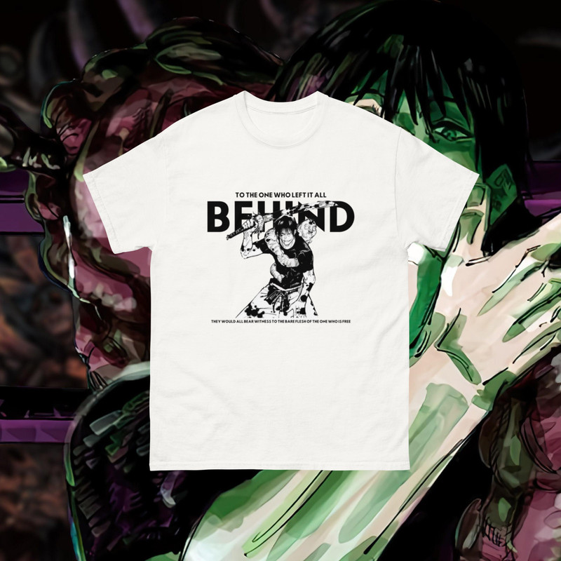 Toji Shirt, Toji Zenin, Jujutsu Kaisen Shirt, The One Who Left It All Behind, Jujutsu Kaisen Fan, Toji Fan, Toji Lover, Megumi Shirt, Nanami 2.jpg