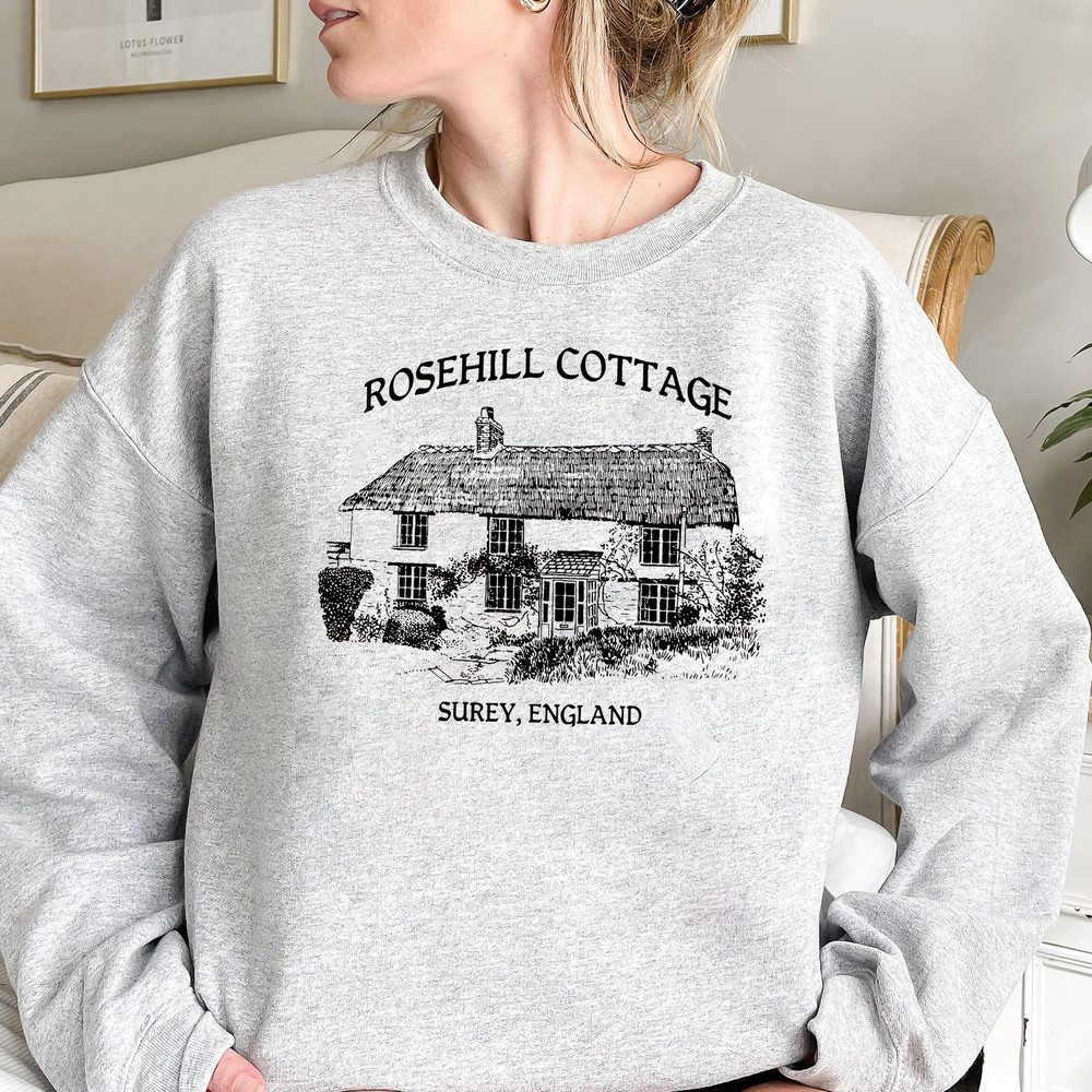 Rosehill Cottage T-shirt Sweatshirt Hoodie, The Holiday 2006 Shirt, The Holiday Sweatshirt, Romance Shirt, Jack Black Shirt, Unisex Clothing.jpg