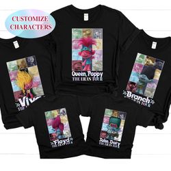 custom trolls band together character shirt, trolls band together shirt, 66