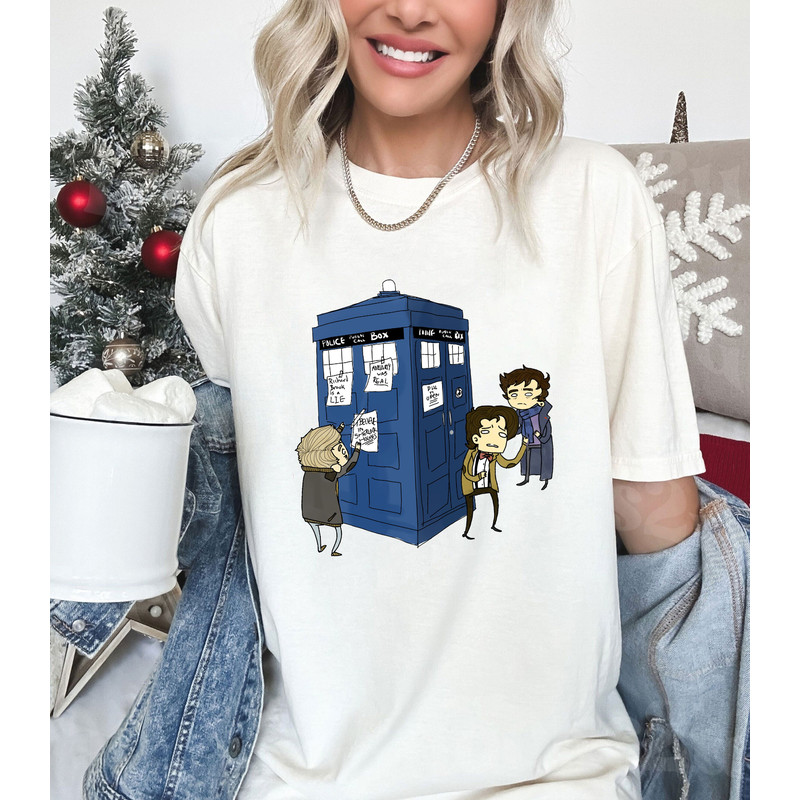 Doctor Who Shirt, Police Box Shirt, Movie Series Shirt, Dr Who Movie Shirt.jpg