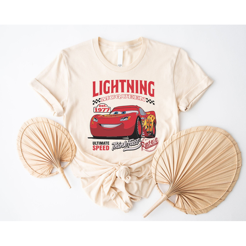 Disney Lightning McQueen Shirt, Pixar Cars Shirt, Disney Cars Land Shirt, Disneyland Cars Shirt, Disney World Shirt.jpg